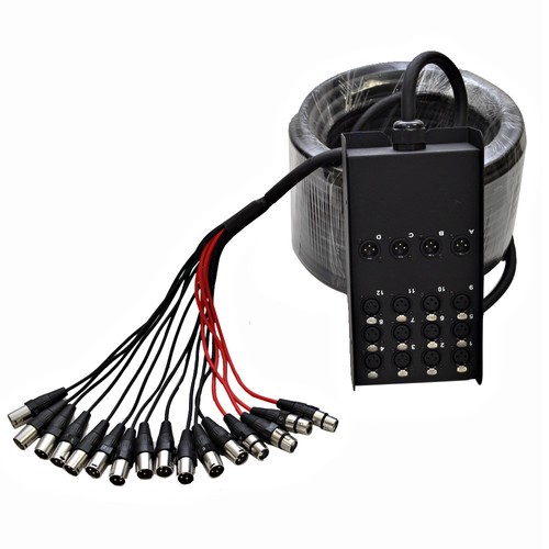 Small footprint xlr - xlr, stage